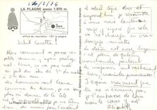 CPSM La Plagne Savoie 1970 m