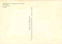 CPSM Paris la Tour Eiffel