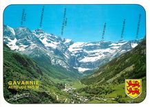 CPSM Regard sur les Pyrenees le cirque de Gavarnie