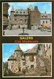 CPSM Le Cantal Pittoresque Salers Cite Mediavales (alt 950 m)