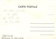 CPSM Bourdin Interieur du Sanctuaire