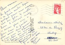 CPSM Mussidan (Dordogne) Monument des Fusilles