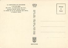 CPSM L'Ile de Sein Le monument des F F L