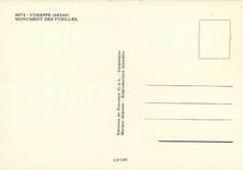 CPSM Voreppe Monument des Fusilles