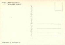 CPSM Vieux Conde Le Monument aux Morts