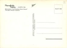 CPSM Dieppe Monument les Fusilliers Mont Royal