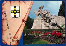CPSM Tourcoing Le Monument aux Morts