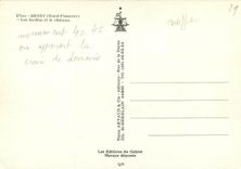 CPSM Brest (Nord Finistere) Les Jardins et le chateau