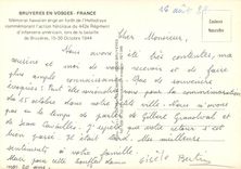 CPSM Bruyeres en Vosges France Memorial Hawaien