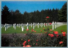 CPSM Cimetiere militaire americain sur Hamm