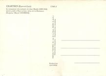 CPSM Chartres (Eure et Loir) Le monument a la memoire de Jean Moulin (1899 1943)