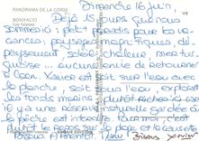 CPSM Bonifacio Les falaises