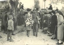 CPSM Alphonse Deriaz Mariage militaire Baulmes 1940