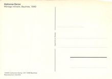 CPSM Alphonse Deriaz Mariage militaire Baulmes 1940