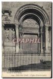 CPA Saint Gilles du Gard l'Eglise Porte de droite 