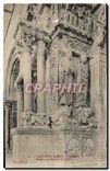 CPA Saint Gilles du Gard L'Eglise Details du portail du milieu