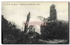 CPA N D des Anges Chapelle du Paradis 