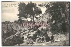 CPA N D des Anges Fontaine du Pere Tassy 