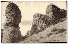 CPA Meyrargues Ruines Romaines de l'Aqueduc 