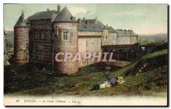 CPA Dieppe le Vieux chateau 