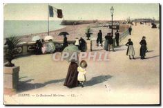 CPA Dieppe le Boulevard Maritime 