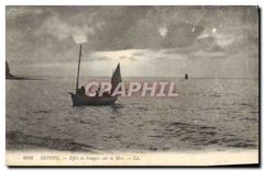 CPA Dieppe Effet de Nuages sur la Mer 