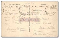 CPA Dieppe Falaise du Pollet et l'eglise du Bon Secours 