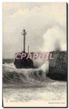 CPA Dieppe La Jetee 