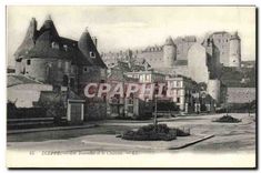 CPA Dieppe Les Tourelles et le Chateau 