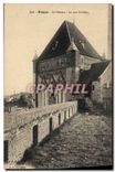 CPA Dieppe Le Chateau La Tour St Remy 