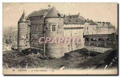 CPA Dieppe le vieux chateau 
