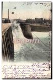 CPA Dieppe Effet de Vagues 