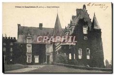 CPA Chateau de Courtalain E et L cour interieure 