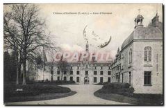 CPA Chateau d'Esclimont E et L cour d'Honneur 