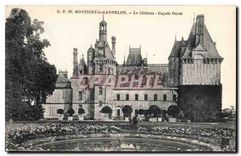 CPA Montigny le Gannelon le chateau facade Ouest 