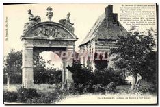 CPA Ruines du chateau de Sorel XVII siecle la Forterese X siecle qui existait sur l'emplacement des 