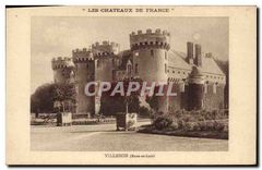 CPA Les chateaux de France Villebon Eure et Loir 