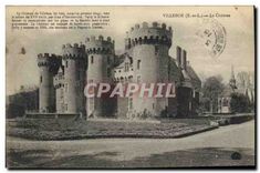 CPA Villebon E et L le chateau 