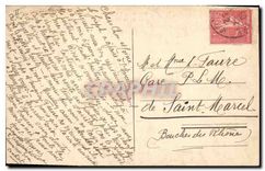 CPA Dauphine village de la Salette et le Mont Plano