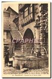 CPA Riquewihr Fontaine de la sinne 