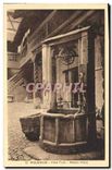 CPA Riquewihr Vieux puits Maison Preiss 