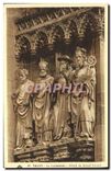 CPA Thann la Cathedrale Detail du Grand Portail 