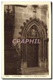 CPA Thann la Cathedrale Entree de la Chapelle St Thiebault 