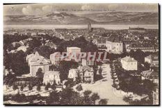 CPA Colmar Vue generale et Panorama des Vosges 