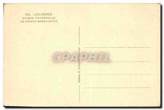 CPA Lourdes Maison Paternelle de Ste Bernadette 