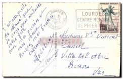 CPA Souvenir de Ste Bernadette Soubirous 