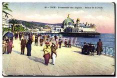 CPA Nice Promenade des Anglais Palais de la Jetee 