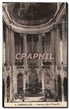 CPA Versailles Interieur de la Chapelle Orgue