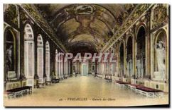 CPA Versailles Galerie des Glaces 