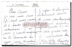 CPA Lourdes La Vierge et la Grotte Miraculeuse 